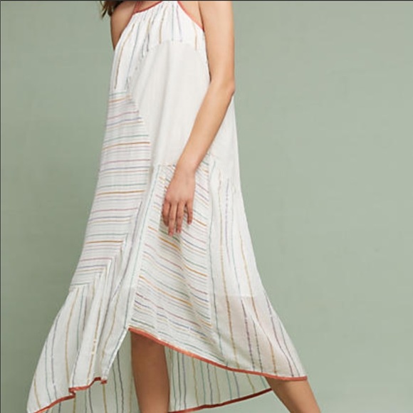 Anthro/Akemi + Kin Metallic Swing Dress - Picture 2 of 7